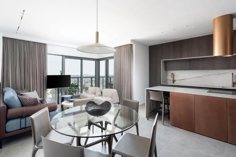 Image of Luxurious 16th-Floor Apartment with Panoramic Views in Savyon View Tower Jerusalem