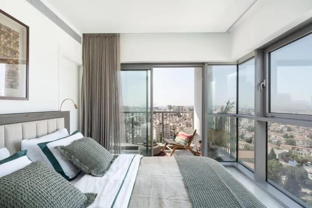 Image 1 of Luxurious 16th-Floor Apartment with Panoramic Views in Savyon View Tower Jerusalem